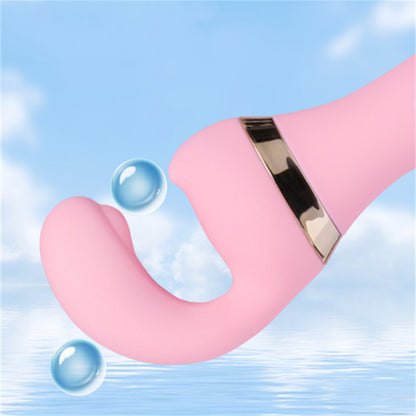 Cross Border Hot Selling Vibrator Female Clitoris Orgasm Masturbator G-point Second Fashion Av Stick Adult Sex Toy