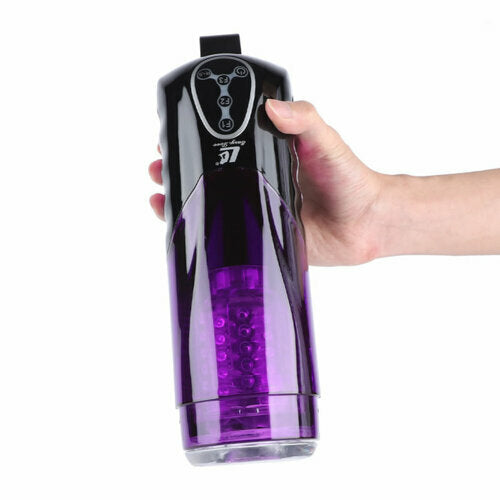 Trainer Rotating and Thrusting Suction Cup Masturbator