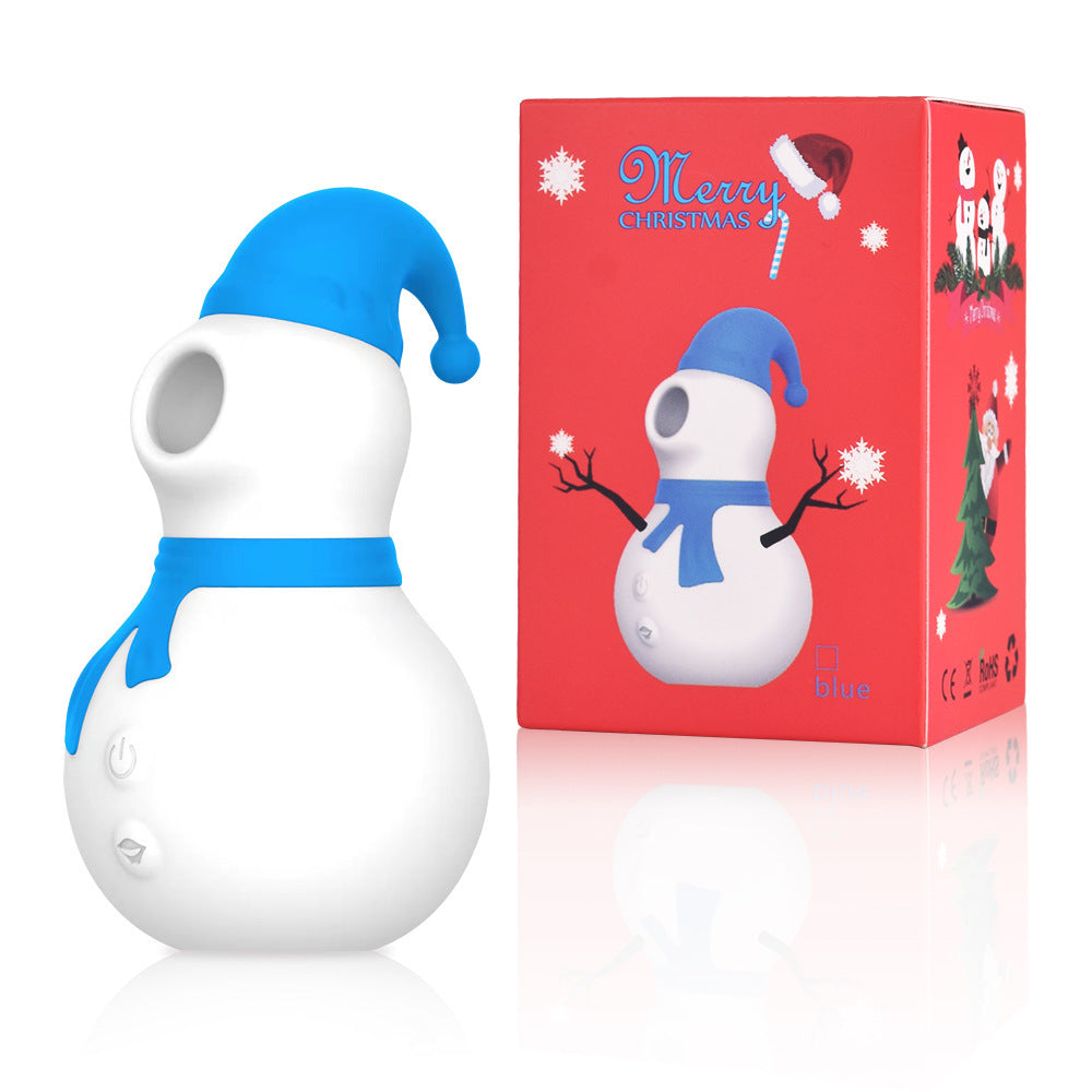 Female Breast Sucking Vibration 10 Frequency Snowman Sucking Device Usb Magnetic Suction Charging Multifunctional Sex Masturbation Device