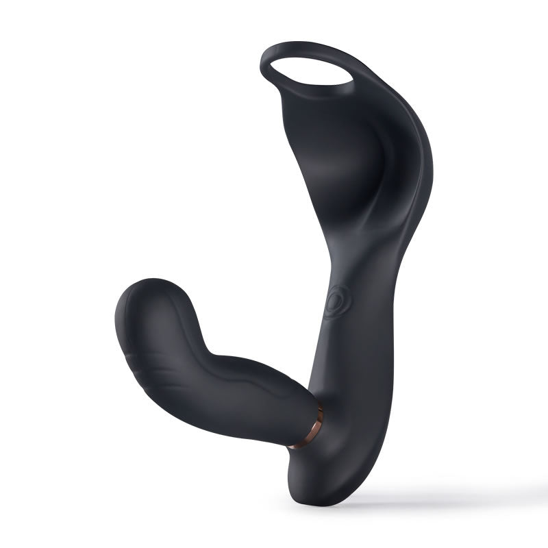Bill 7X7 Vibrating & Pulsating Balls& Heating Teasing Butt Plug with C