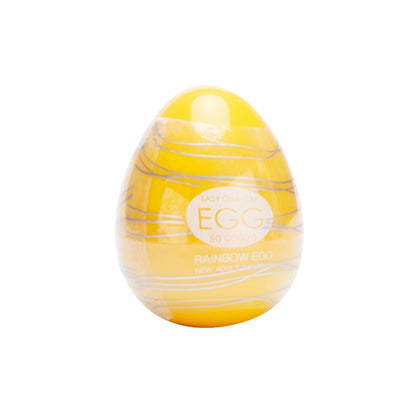 Rainbow Egg Pocket Masturbation