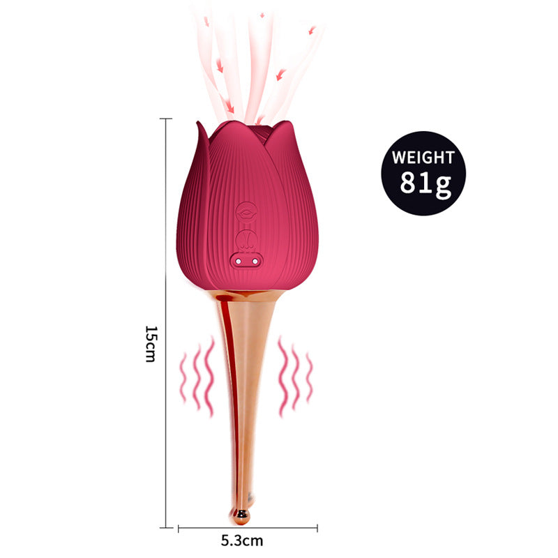 Usb Rechargeable Rose Toys For Women