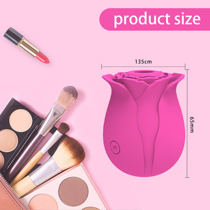 Rose Vibrator Delux With Multicolor