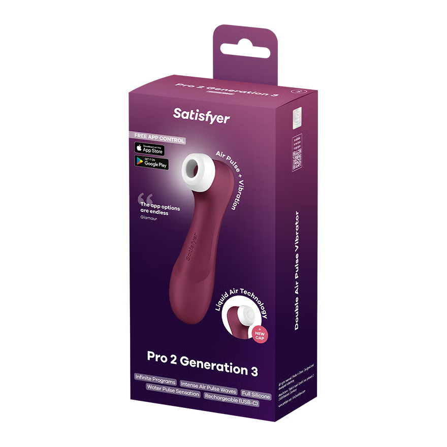 Satisfyer Pro 2 Generation 3 with Connect App Rechargeable
