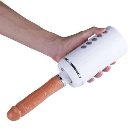 OMYSKY 11.4-Inch 6-Frequency 3-Speed Telescoping Voice Dildo
