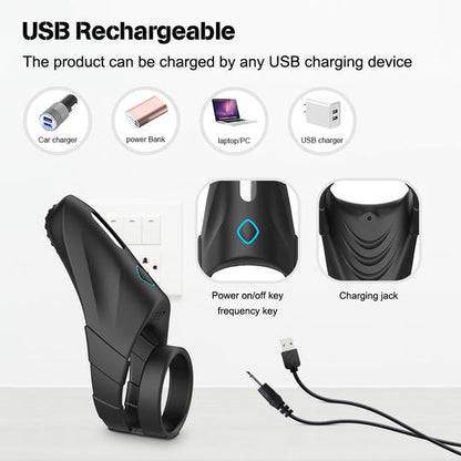 Double Penis Ring Vibrator With Taint Teaser