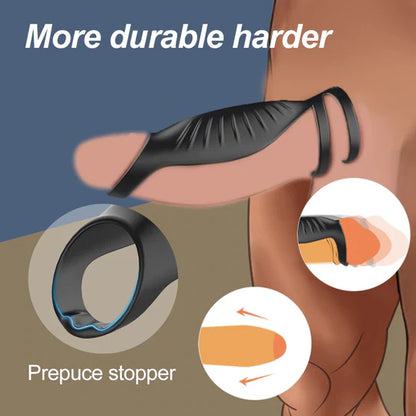 Wireless Vibrating Penis Ring Vibrator