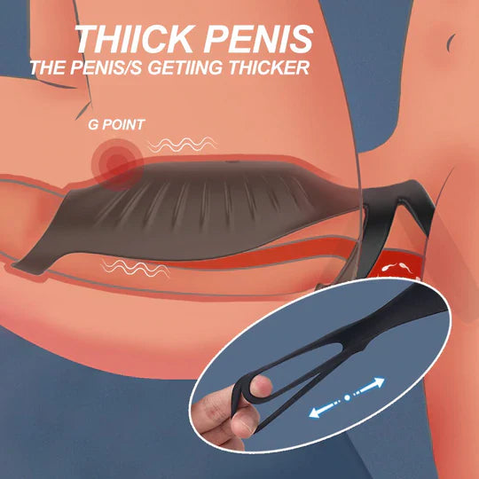 Wireless Vibrating Penis Ring Vibrator